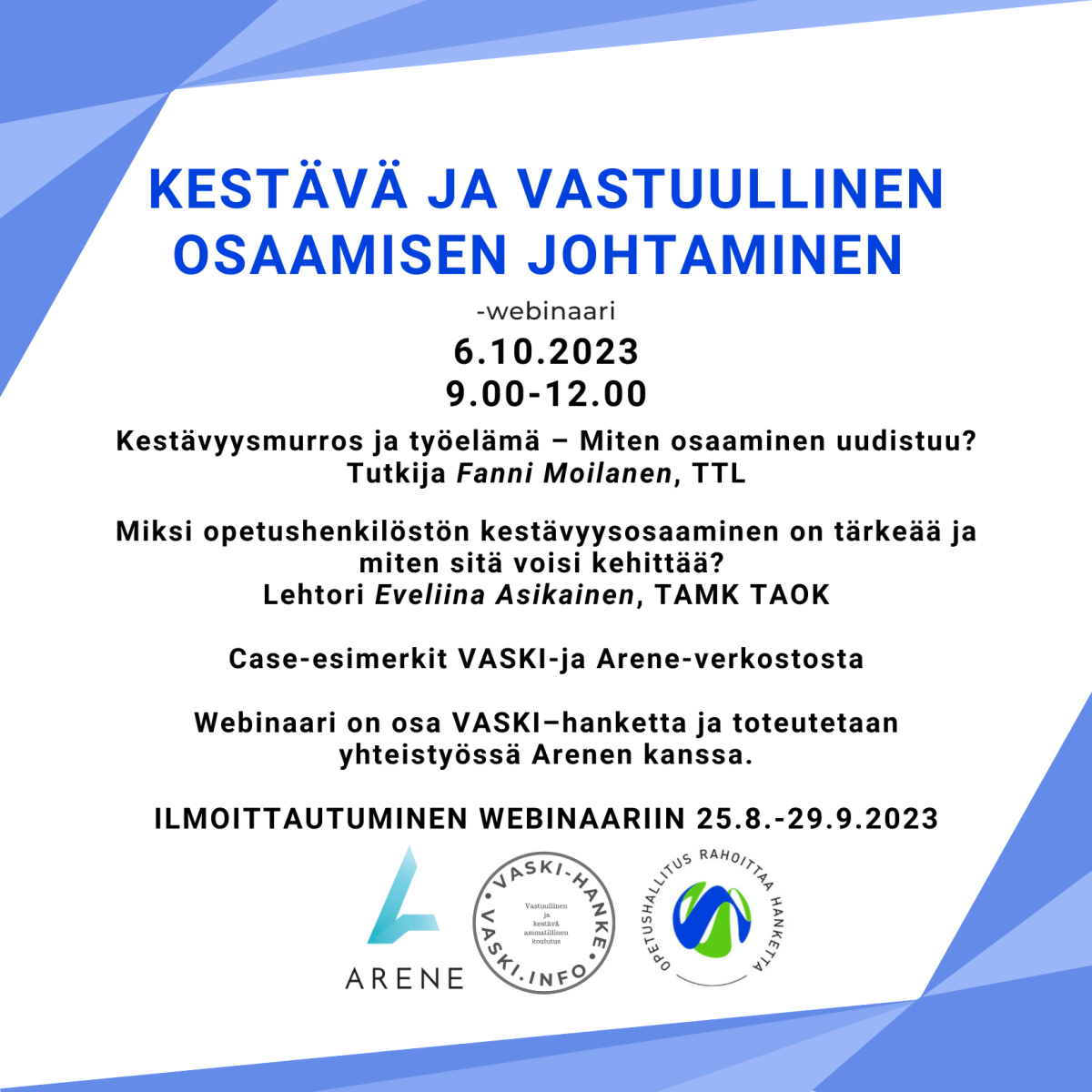 Webinaarin mainos